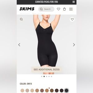 4Xl 5XL SKIMS SEAMLESS SCULPT MID THIGH BODYSUIT